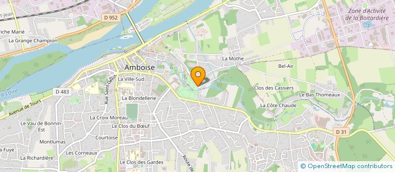 localisation de l'entreprise SCI BARDOUREN  AMBOISE