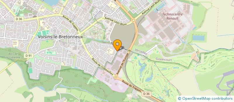 localisation de l'entreprise SCI BARDU  MAGNY-LES-HAMEAUX