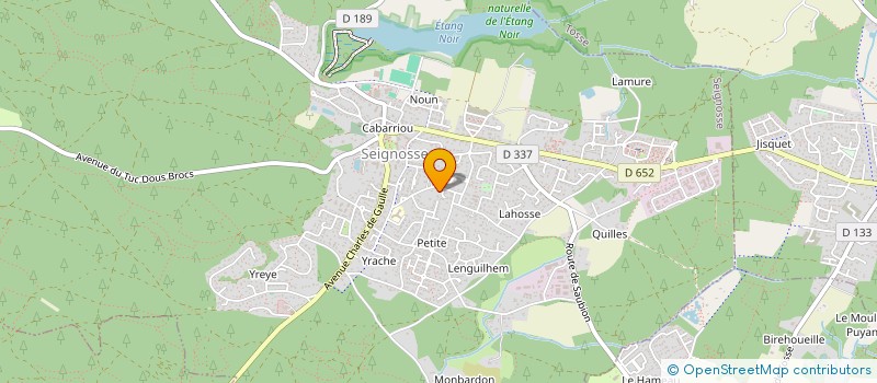 localisation de l'entreprise SCI BAREFOOT HOLDINGS  SEIGNOSSE