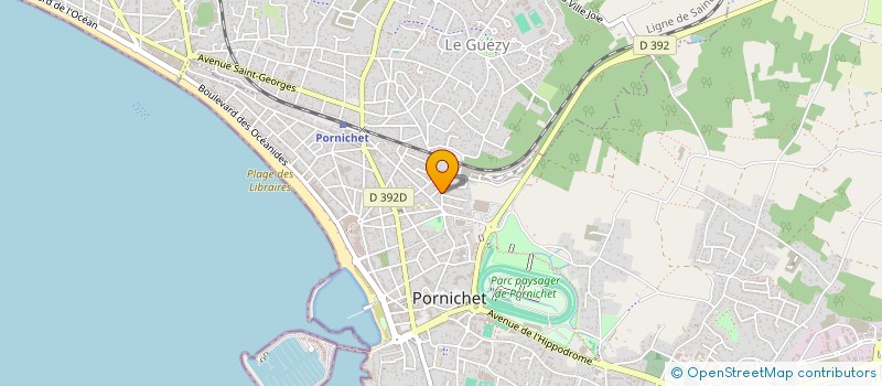 localisation de l'entreprise SCI BARELLI à PORNICHET