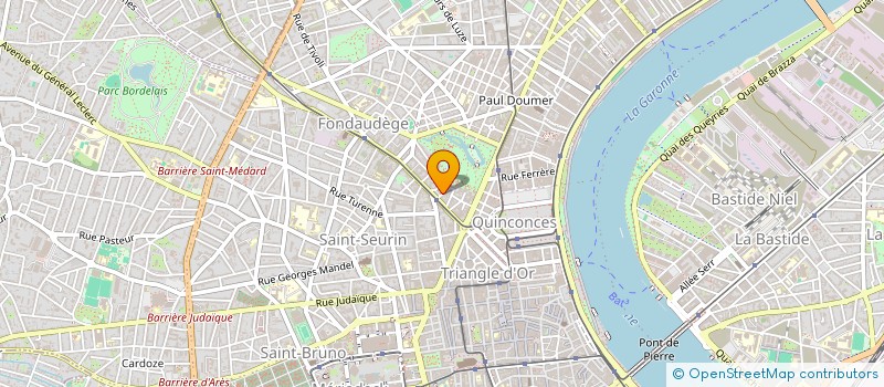 localisation de l'entreprise SCI BAREVIN  BORDEAUX