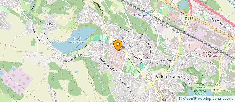 localisation de l'entreprise SCI BARGEON  VILLEFONTAINE