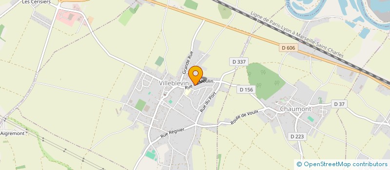 localisation de l'entreprise SCI BARGET  VILLEBLEVIN