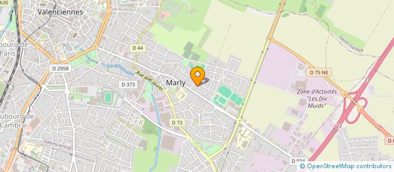 localisation de l'entreprise SCI BARGIELA CSSE  MARLY