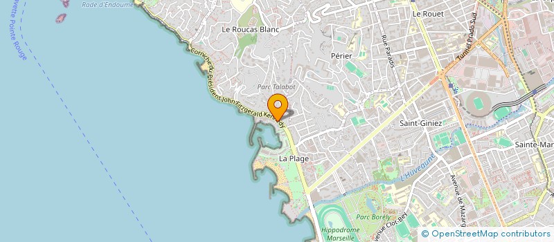 localisation de l'entreprise SCI BARI à MARSEILLE 8
