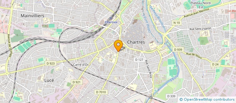 localisation de l'entreprise SCI BARJ à CHARTRES