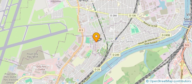 localisation de l'entreprise SCI BARKING  ABLON-SUR-SEINE