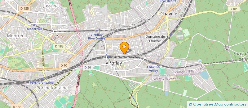 localisation de l'entreprise SCI BARLAC  VIROFLAY