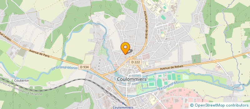 localisation de l'entreprise SCI BARLERIN RORAT à COULOMMIERS