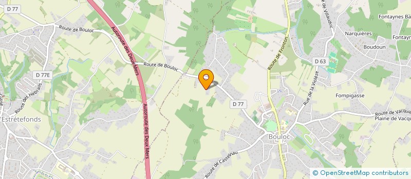 localisation de l'entreprise SCI BARLET  BOULOC