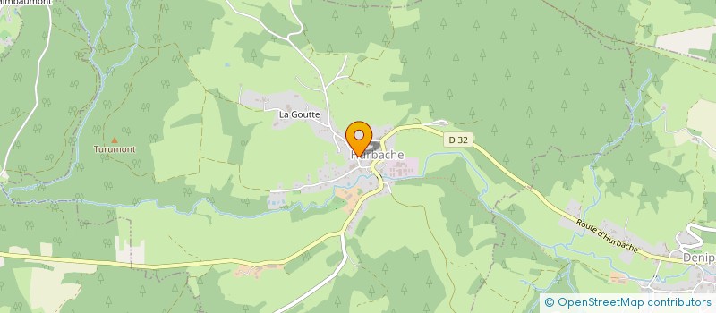 localisation de l'entreprise SCI BARLIER GAINEL  HURBACHE