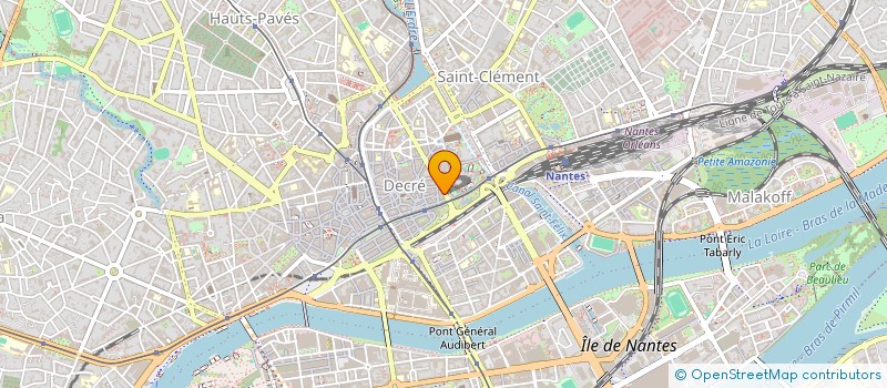 localisation de l'entreprise SCI BARLOU à NANTES