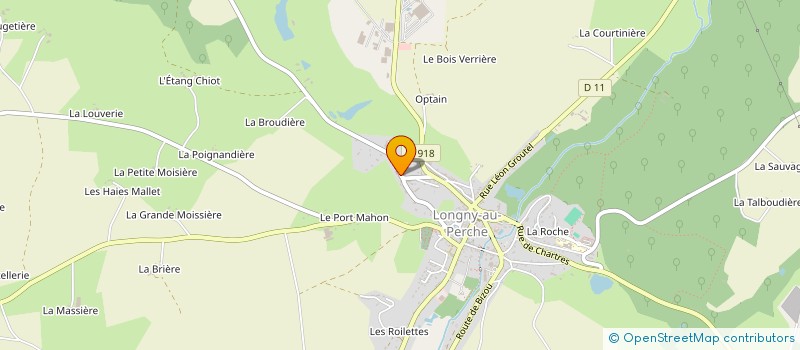 localisation de l'entreprise SCI BARNABE à LONGNY LES VILLAGES