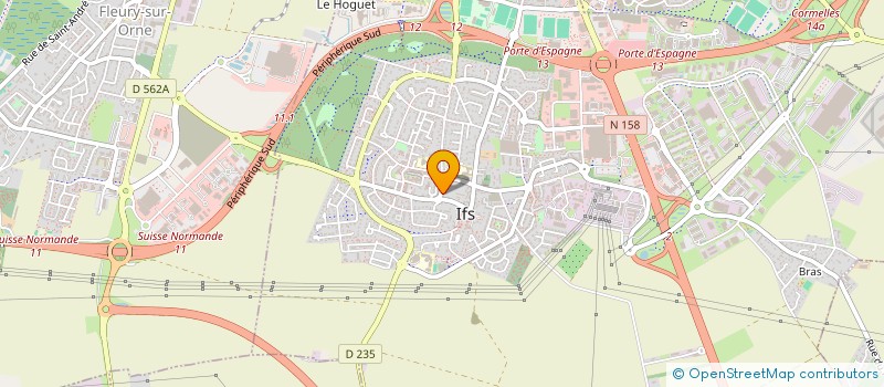 localisation de l'entreprise SCI BARNABET  IFS