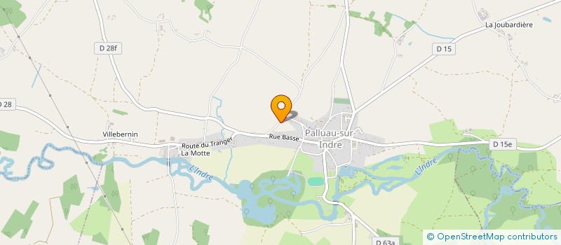 localisation de l'entreprise SCI BARNARD à PALLUAU-SUR-INDRE