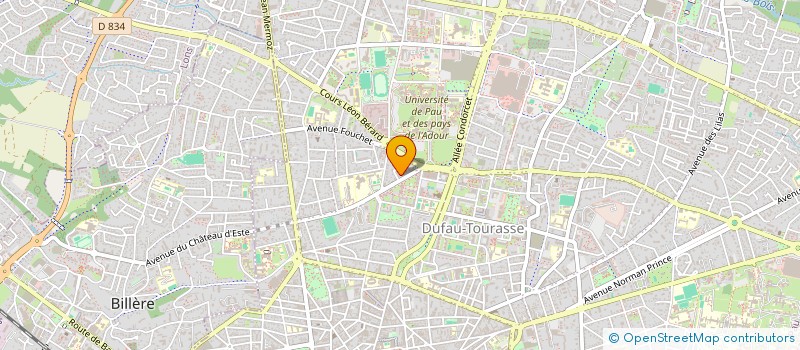 localisation de l'entreprise SCI BARNAT ANIS à PAU