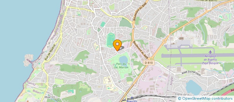 localisation de l'entreprise SCI BARNET à BIARRITZ