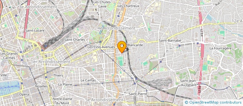 localisation de l'entreprise SCI BARNIERE à MARSEILLE