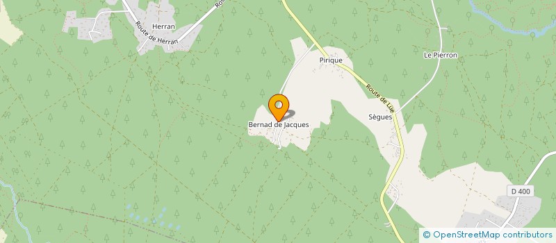 localisation de l'entreprise SCI BARO  PARENTIS-EN-BORN