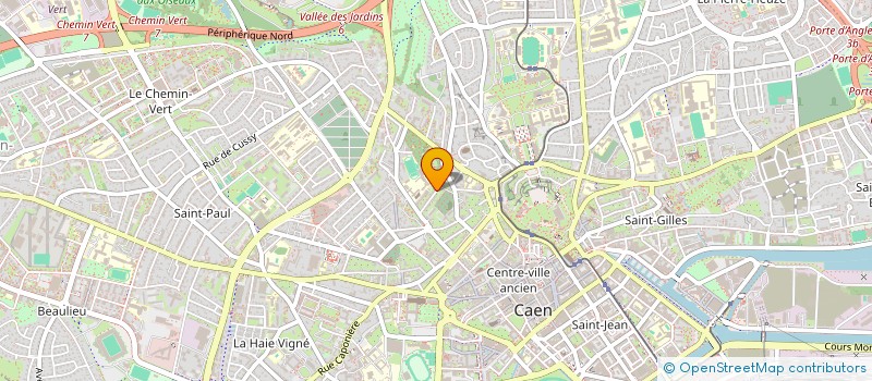 localisation de l'entreprise SCI BAROCA à CAEN