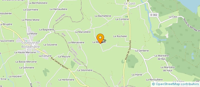 localisation de l'entreprise SCI BARON  NOUES DE SIENNE