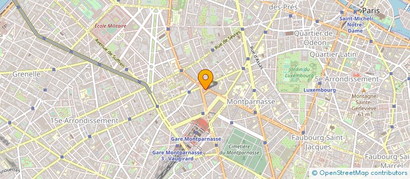 localisation de l'entreprise SCI BARON FLORANTAL  PARIS