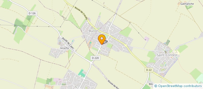 localisation de l'entreprise SCI BARON - NELLE à SAINT-CONTEST