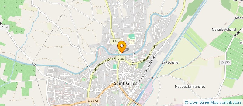 localisation de l'entreprise SCI BARONCELLI IMMOBILIER à SAINT-GILLES