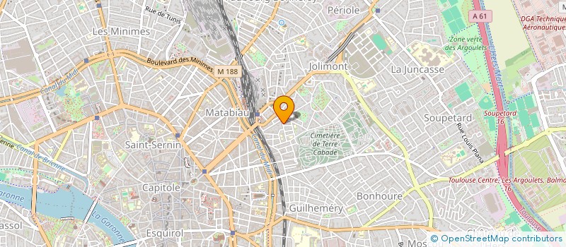 localisation de l'entreprise SCI BAROUSSE à TOULOUSE