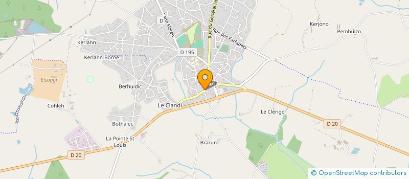 localisation de l'entreprise SCI BARPET GROUP  SURZUR