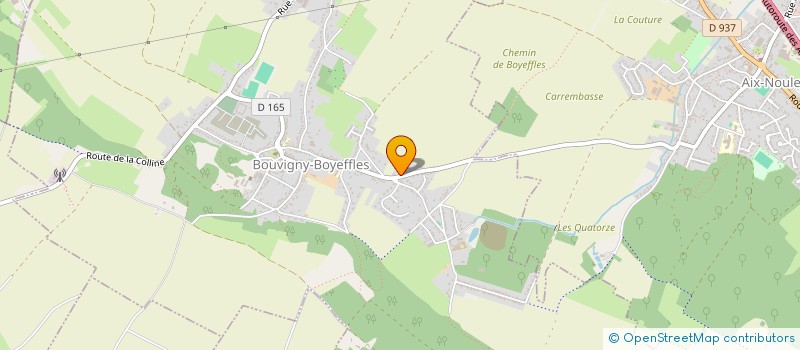 localisation de l'entreprise SCI BARR  BOUVIGNY-BOYEFFLES