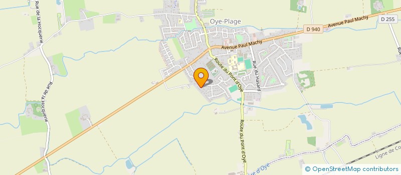 localisation de l'entreprise SCI BARRA ET FILLE  OYE-PLAGE