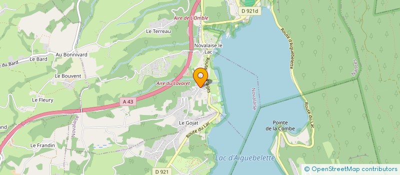 localisation de l'entreprise SCI BARRAILH  NOVALAISE