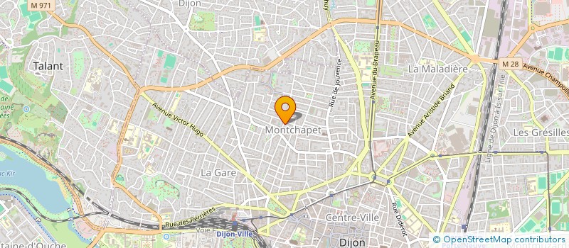 localisation de l'entreprise SCI BARRAL à DIJON