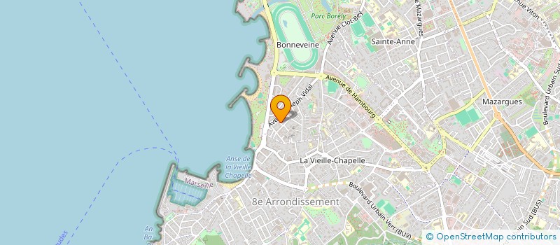localisation de l'entreprise SCI BARRANDEUX à MARSEILLE