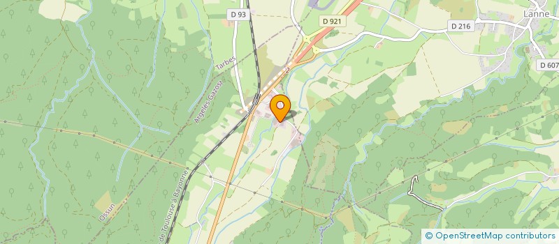 localisation de l'entreprise SCI BARRAQUE  ADE