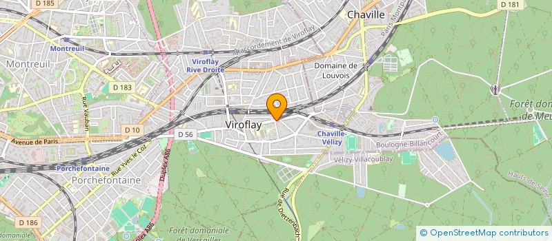 localisation de l'entreprise SCI BARRAT-DELATTRE 2  VIROFLAY