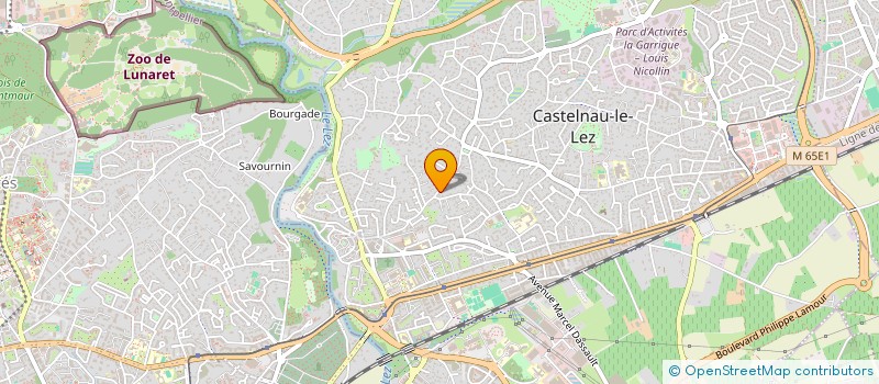 localisation de l'entreprise SCI BARRAU MERCIER  CASTELNAU-LE-LEZ