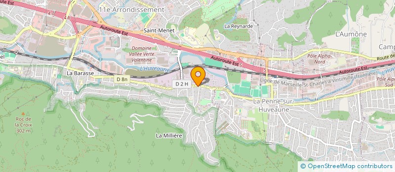 localisation de l'entreprise SCI BARRAUD à MARSEILLE