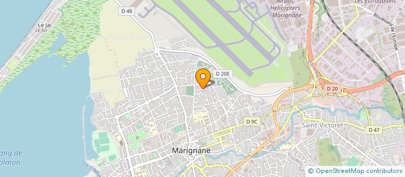 localisation de l'entreprise SCI BARRAZZO à MARIGNANE