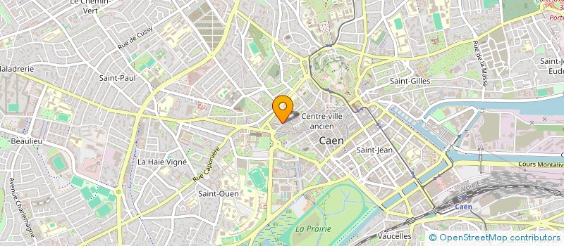localisation de l'entreprise SCI BARRE  CAEN
