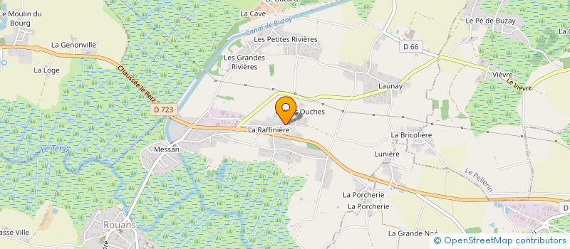 localisation de l'entreprise SCI BARREAU  ROUANS