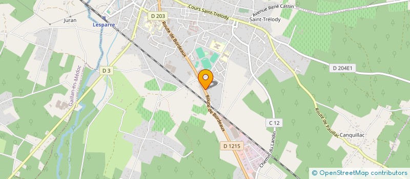 localisation de l'entreprise SCI BARREIRA IMMOBILIER  LESPARRE-MEDOC