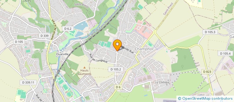 localisation de l'entreprise SCI BARRENGAR à CLEVILLIERS