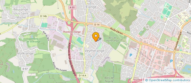 localisation de l'entreprise SCI BARRES à THIONVILLE