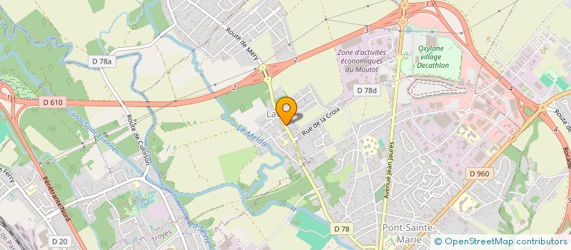 localisation de l'entreprise SCI BARRET ASSOCIES  SAINT-ANDRE-LES-VERGERS