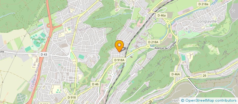 localisation de l'entreprise SCI  BARRHAZI à LONGWY