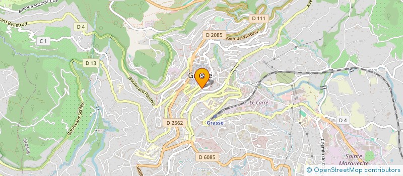 localisation de l'entreprise SCI BARRI à GRASSE