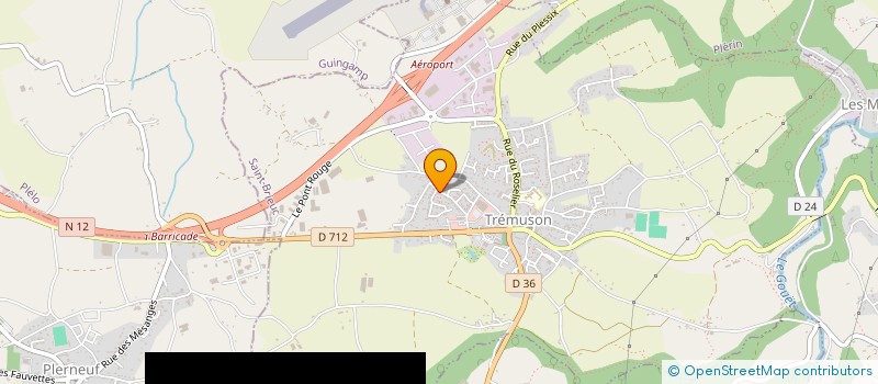 localisation de l'entreprise SCI BARRICADE  TREMUSON