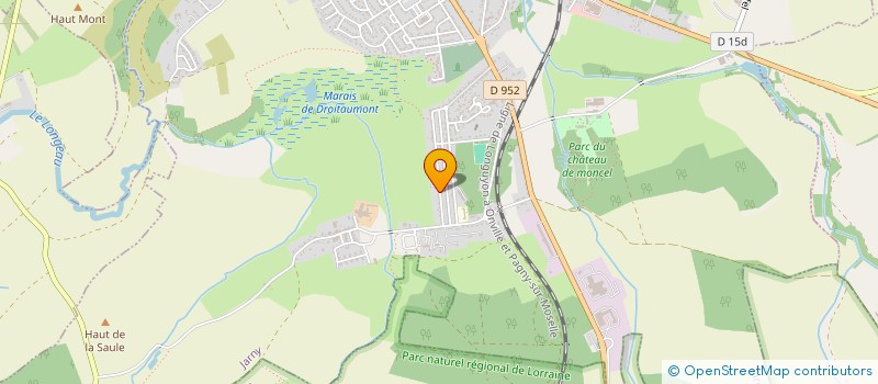 localisation de l'entreprise SCI BARRIER  JARNY